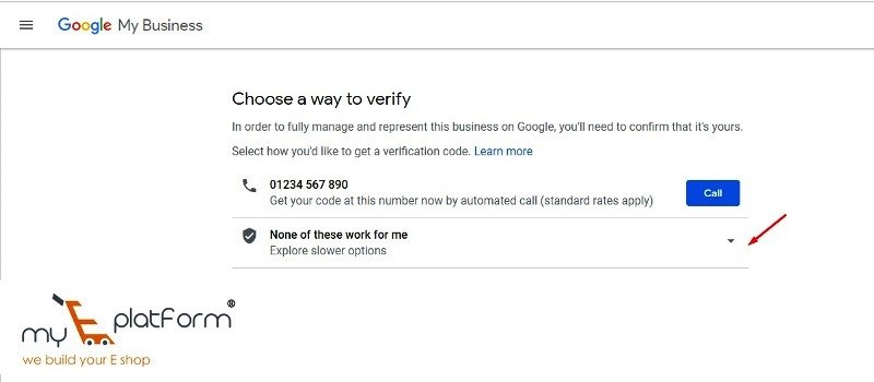 myeplatform-digital marketing agency-google my business business verification